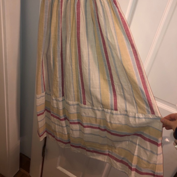 Listicle Linen Textured Midi Dress - Picture 3 of 5